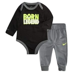 New Nike baby set romper pants